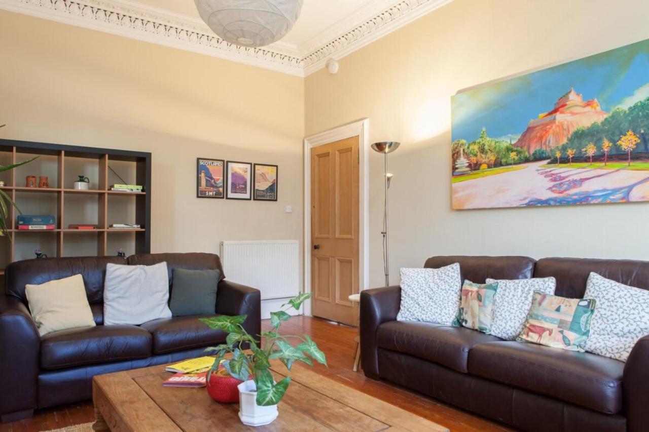 Amazing 4 Bedroom Apartment Just Off The Meadows Edinburgh Bagian luar foto